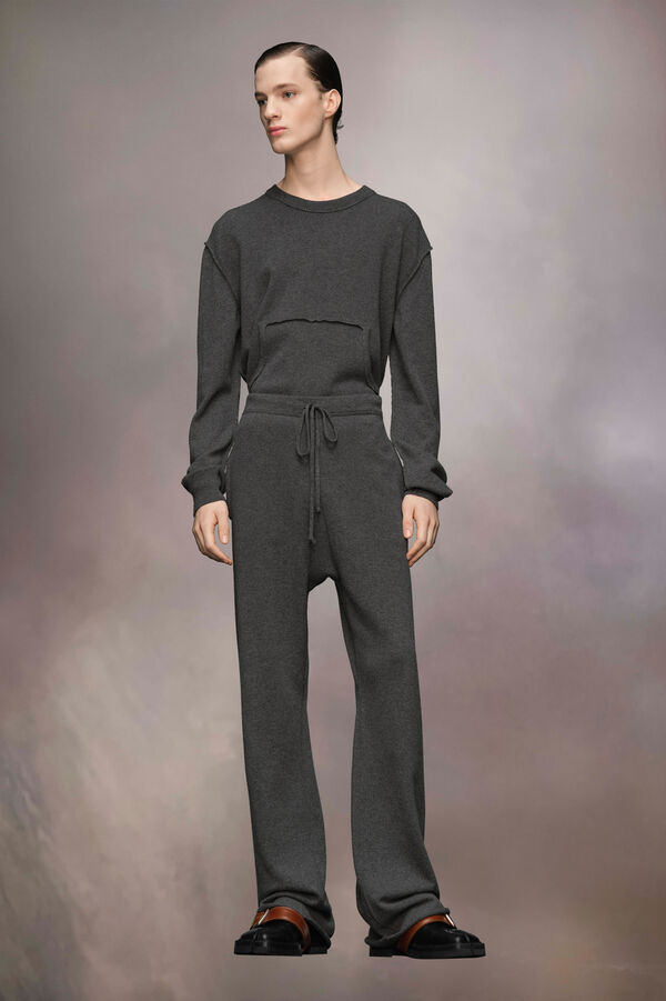 Maison Margiela Pantalon En Cachemire Décortiqué