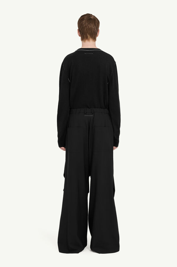 Maison Margiela Pantalon En Laine