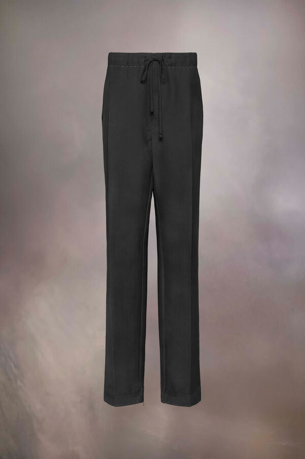 maison margiela Pantalon en laine mohair