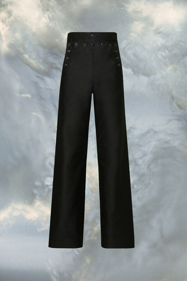 maison margiela Pantalon en satin de coton
