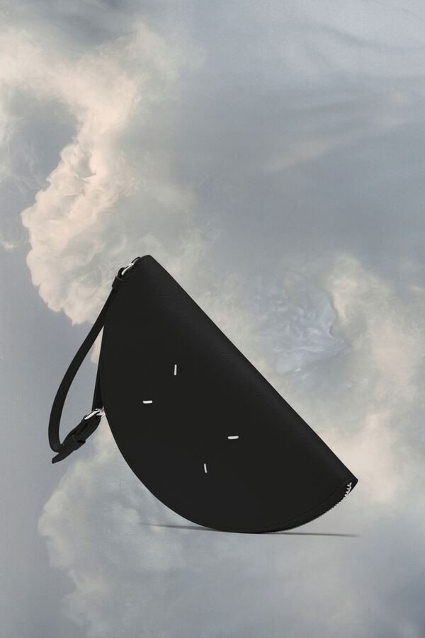 maison margiela Pochette en cuir