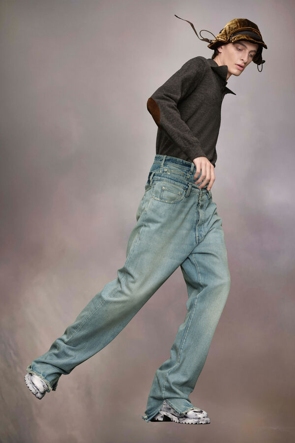 Maison Margiela Polo En Laine à Coudières