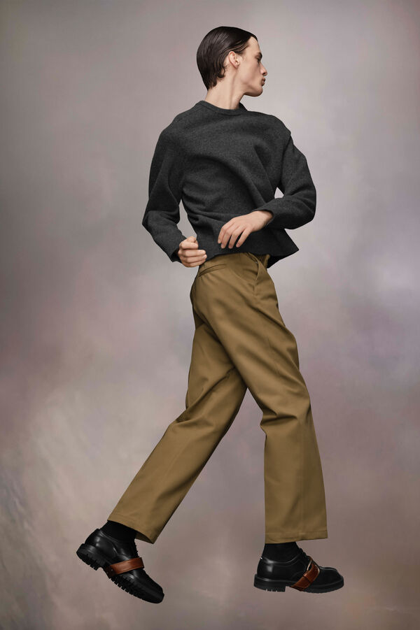 Maison Margiela Pull En Laine D'agneau Lavée