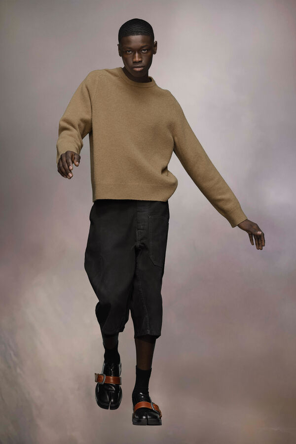 Maison Margiela Pull En Laine D'agneau Lavée