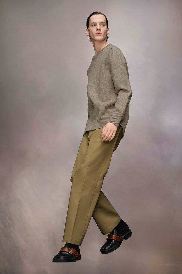 Maison Margiela Pull En Laine Shetland