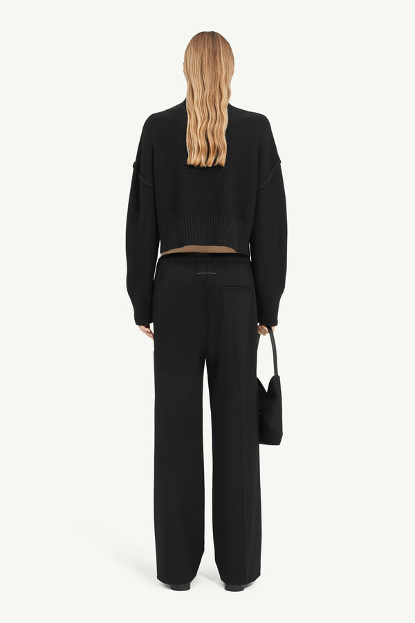 Maison Margiela Pull En Maille Effet Usé