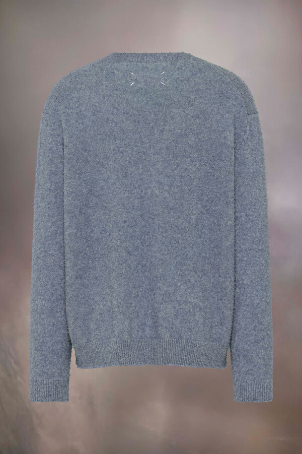 Maison Margiela Pull En Maille Peluche