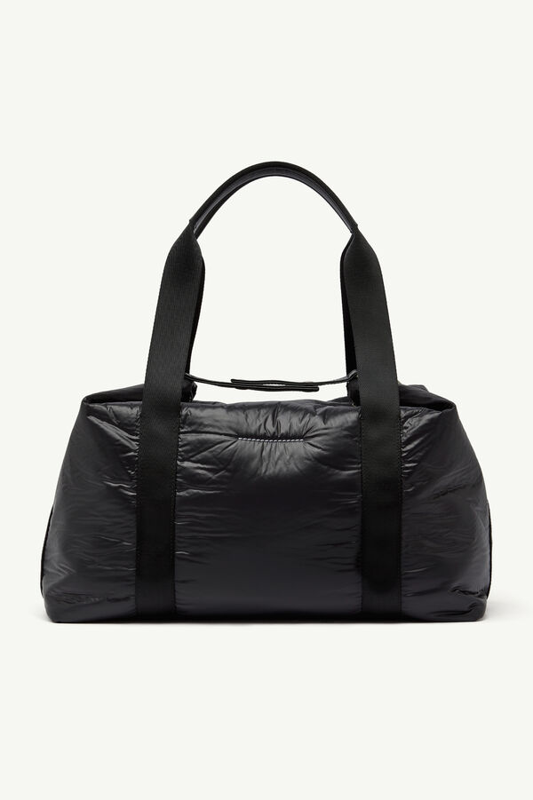 Maison Margiela Sac De Voyage En Nylon Froissé