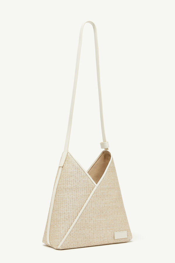 Maison Margiela Sac Porté épaule En Raphia