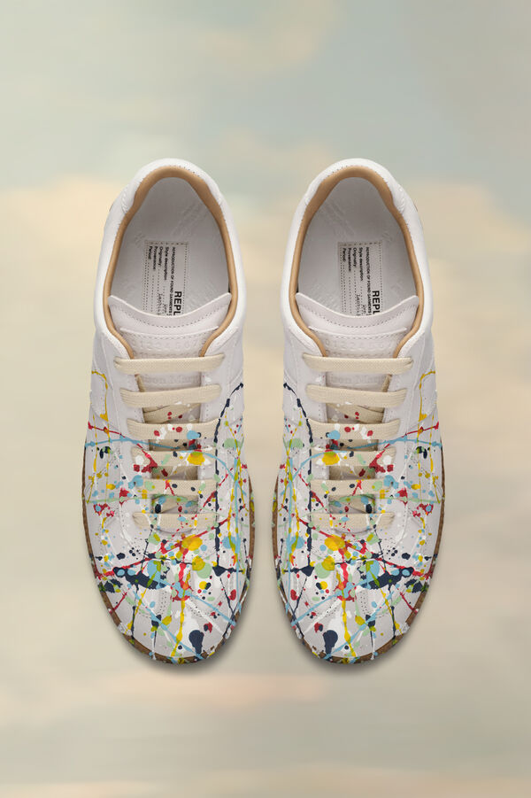 Maison Margiela Sneakers Paint Replica