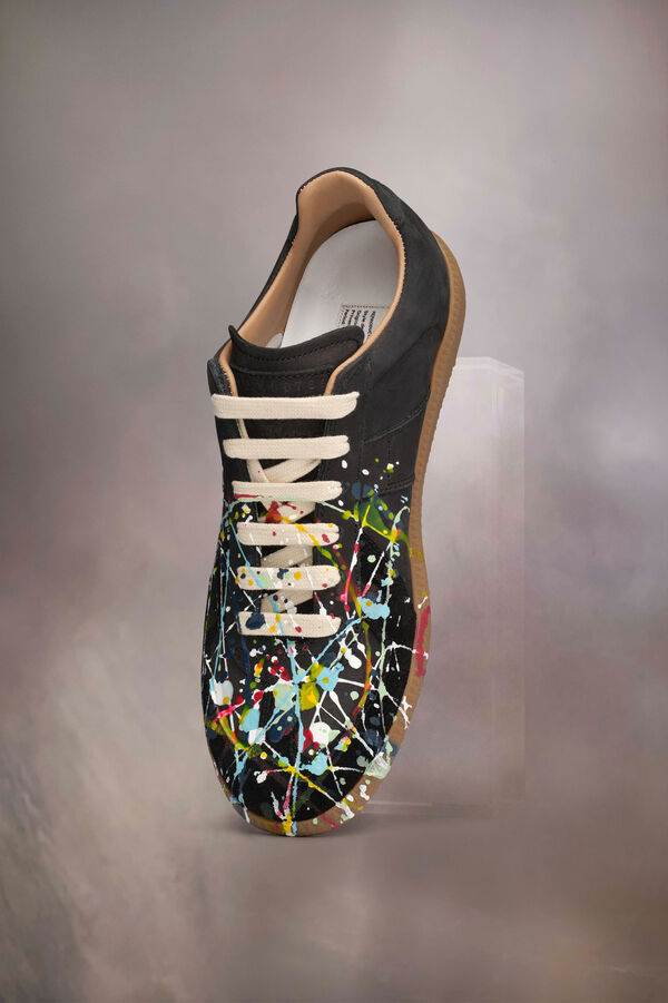 maison margiela Sneakers Paint Replica