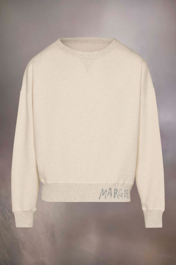maison margiela Sweat-shirt à logo