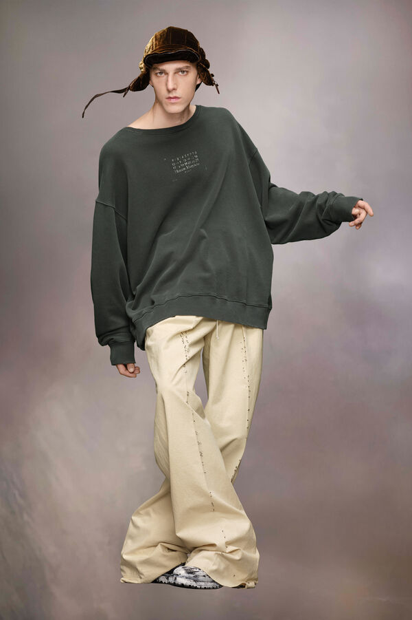 Maison Margiela Sweat-shirt à Logo Estampillé