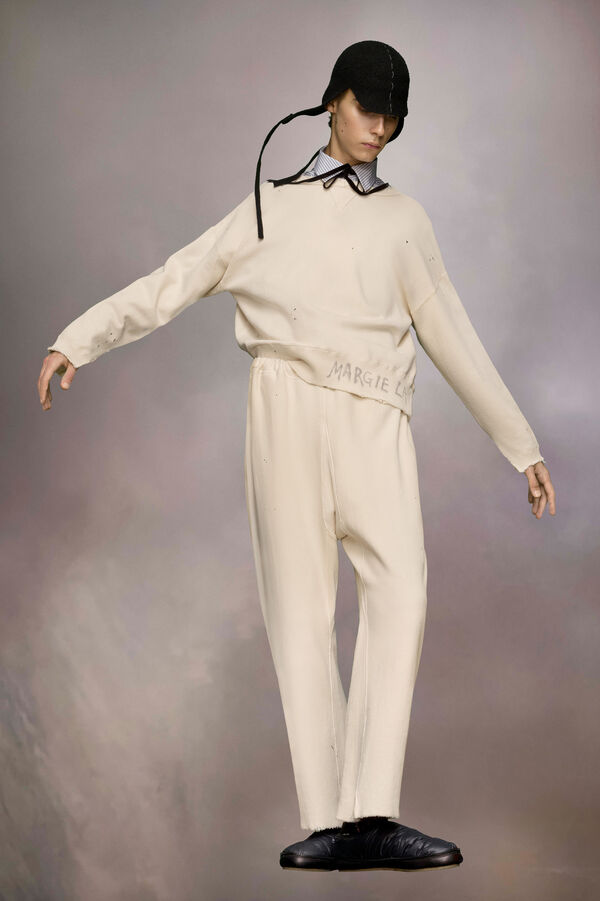 Maison Margiela Sweat-shirt à Logo Manuscrit