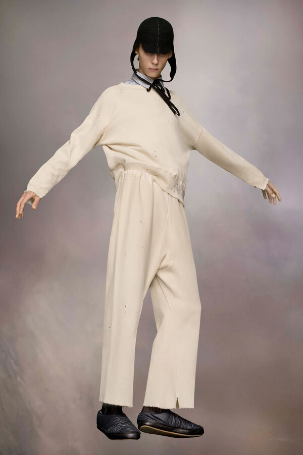 Maison Margiela Sweat-shirt à Logo Manuscrit