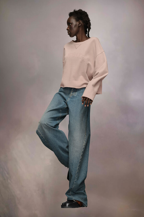 Maison Margiela Sweat-shirt En Molleton