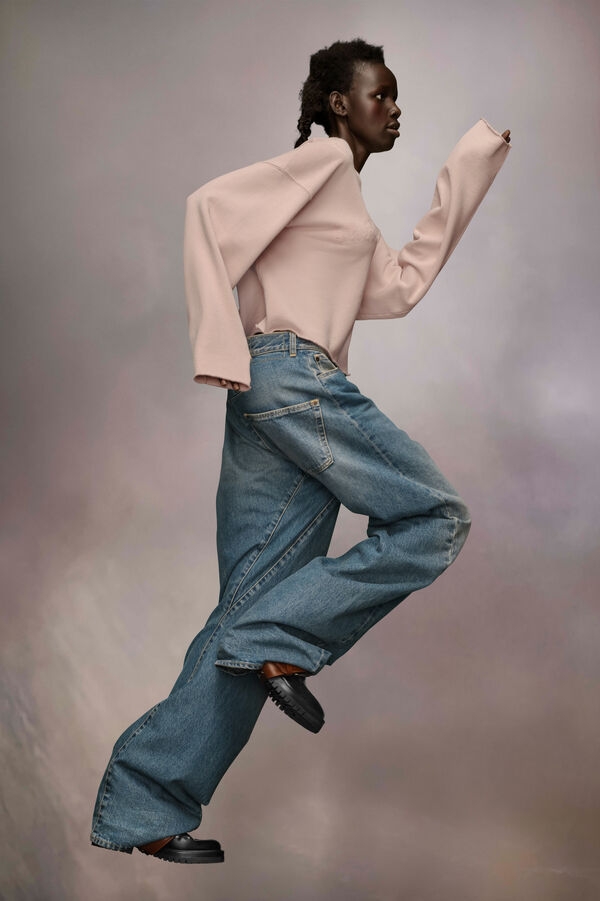Maison Margiela Sweat-shirt En Molleton