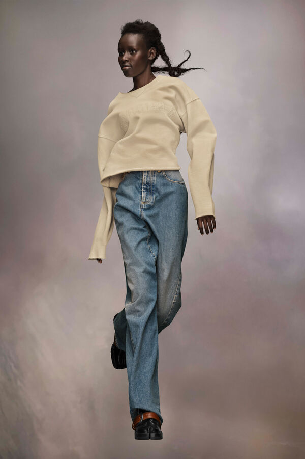Maison Margiela Sweat-shirt En Molleton