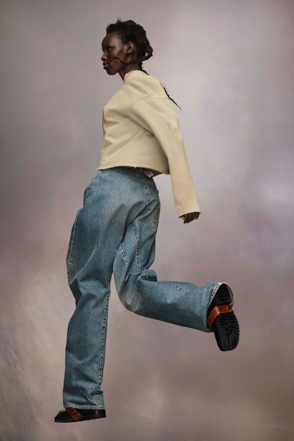 Maison Margiela Sweat-shirt En Molleton