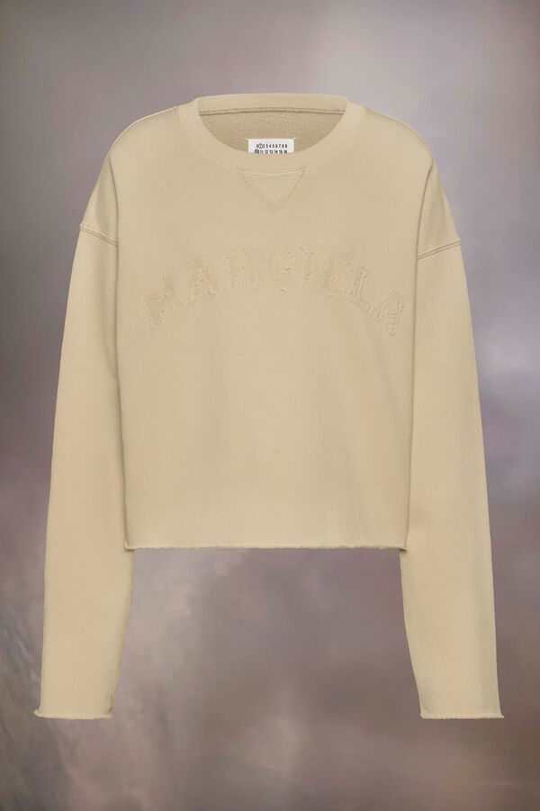 maison margiela Sweat-shirt en molleton