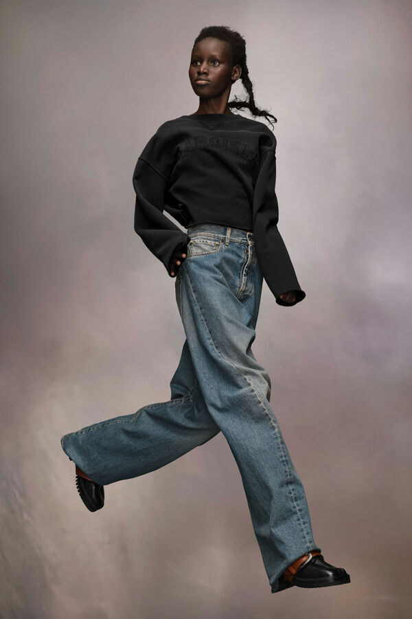 Maison Margiela Sweat-shirt En Molleton