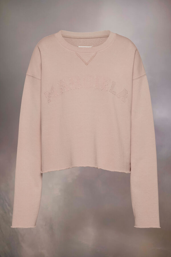 maison margiela Sweat-shirt en molleton