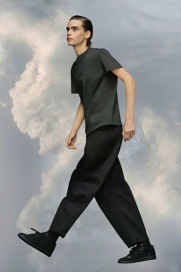 Maison Margiela T-shirt à Logo Déformé