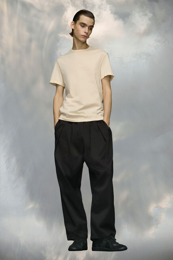 Maison Margiela T-shirt à Logo Déformé