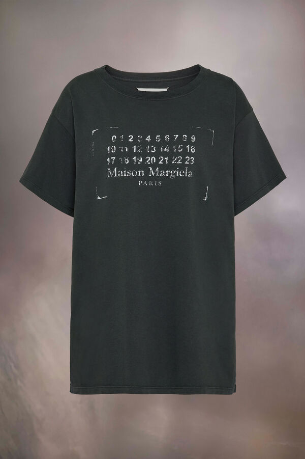 maison margiela T-shirt à logo estampillé