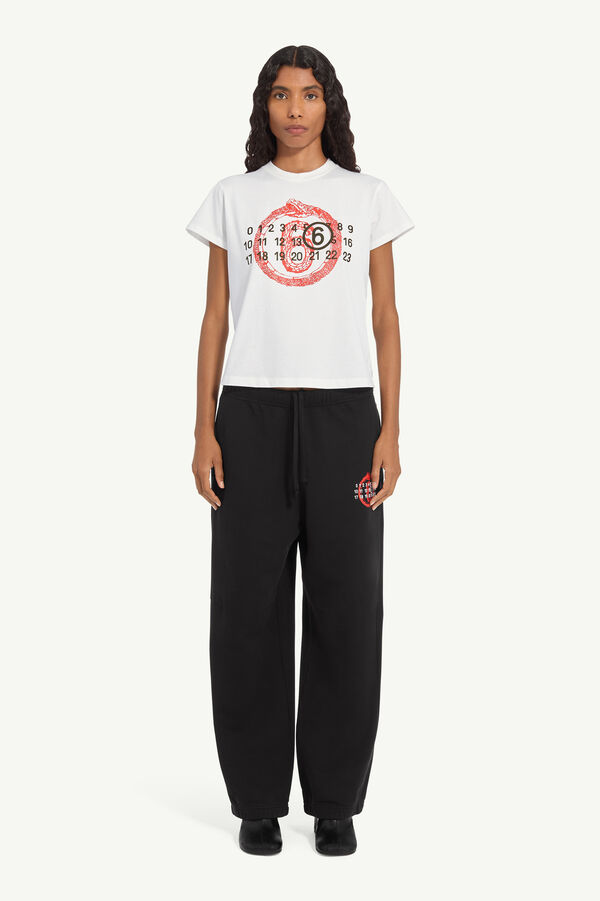 maison margiela T-shirt de l'Année du Serpent