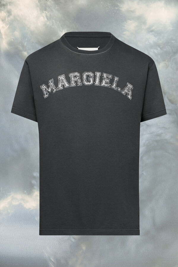 maison margiela T-shirt en jersey de coton à logo
