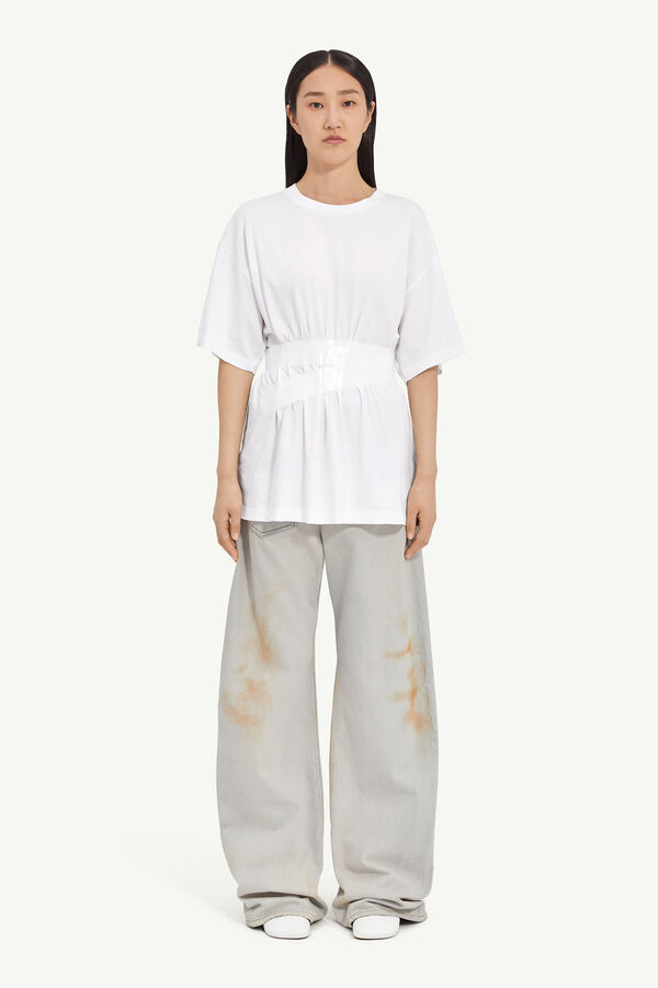 Maison Margiela T-shirt En Jersey Taped