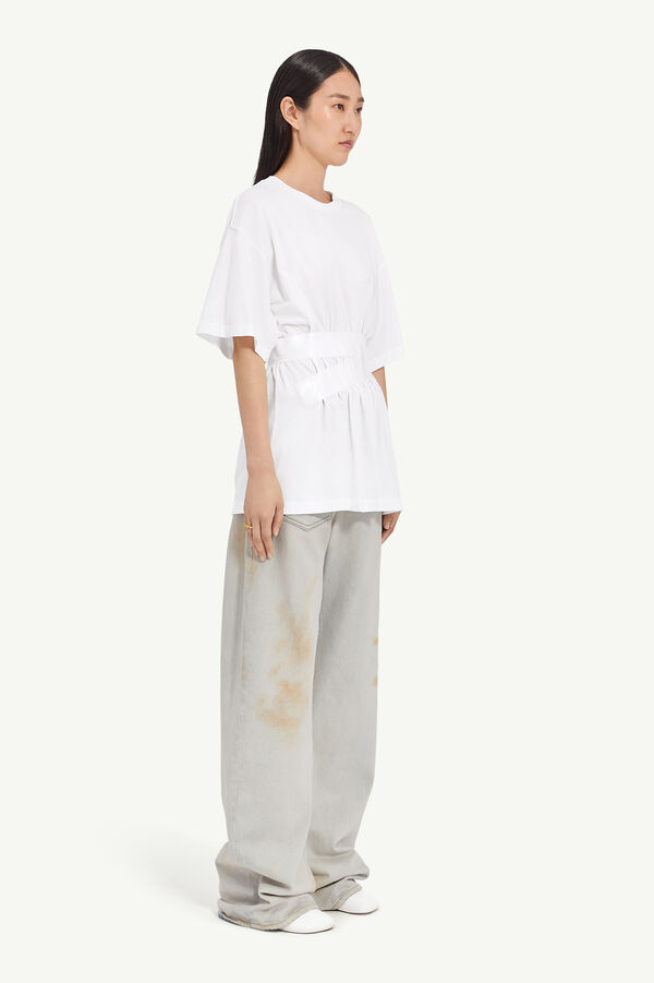 Maison Margiela T-shirt En Jersey Taped