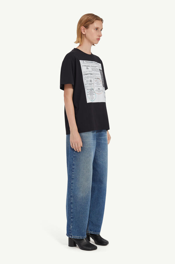 Maison Margiela T-shirt Imprimé Journal