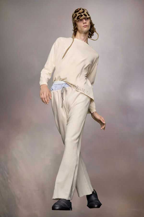 Maison Margiela Top à Logo Manuscrit