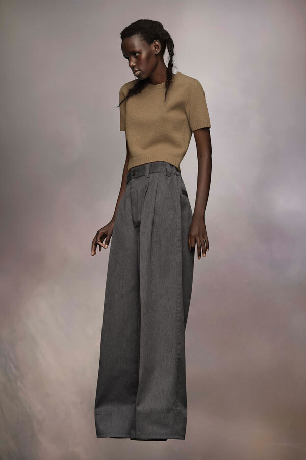 Maison Margiela Top En Laine D'agneau Lavée