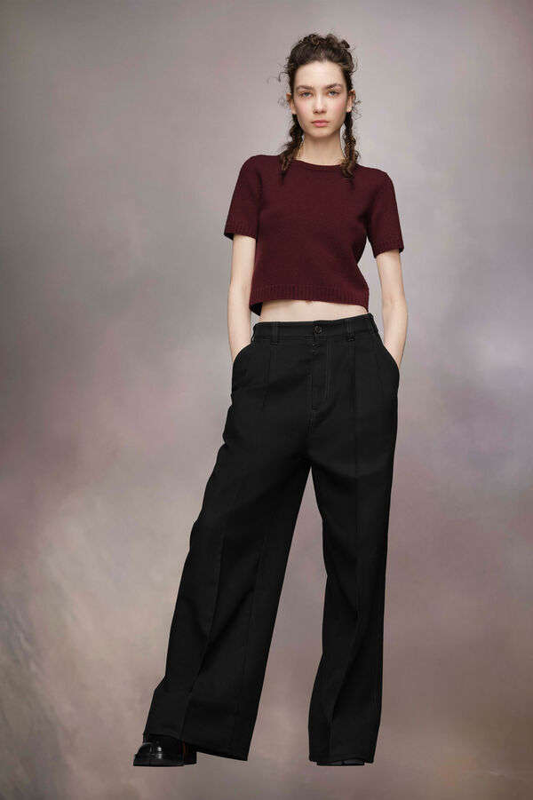 Maison Margiela Top En Laine D'agneau Lavée