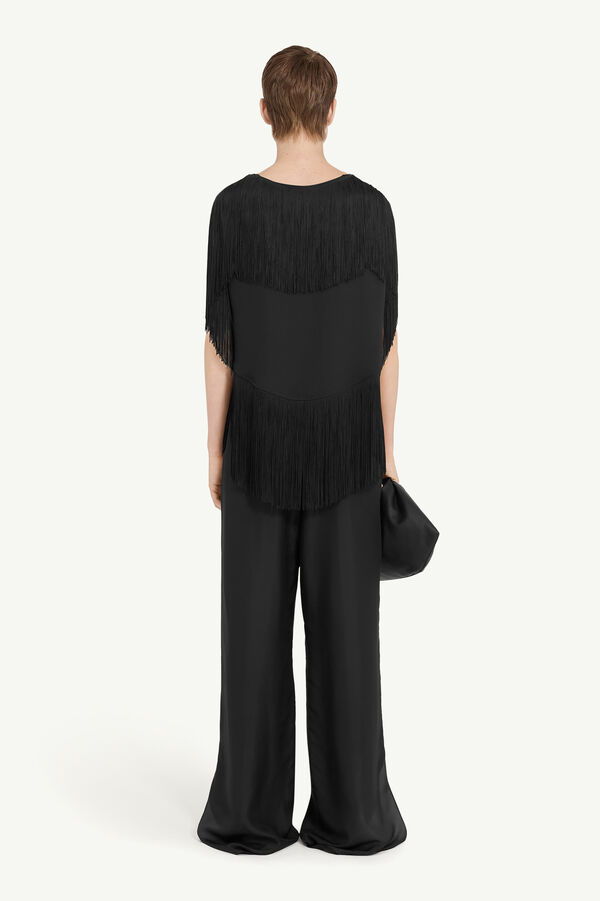 Maison Margiela Top Ras Du Cou à Franges