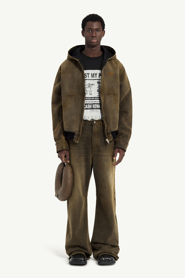 Maison Margiela Veste à Capuche En Denim