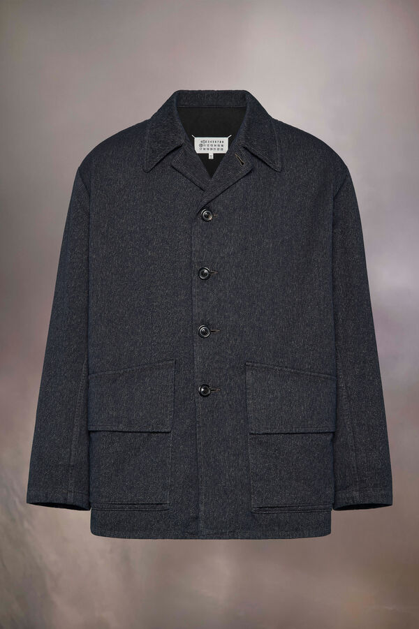 Maison Margiela Veste Caban En Coton