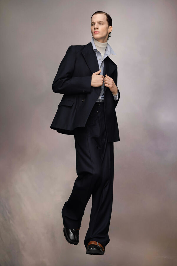 Maison Margiela Veste De Costume En Laine Barathea