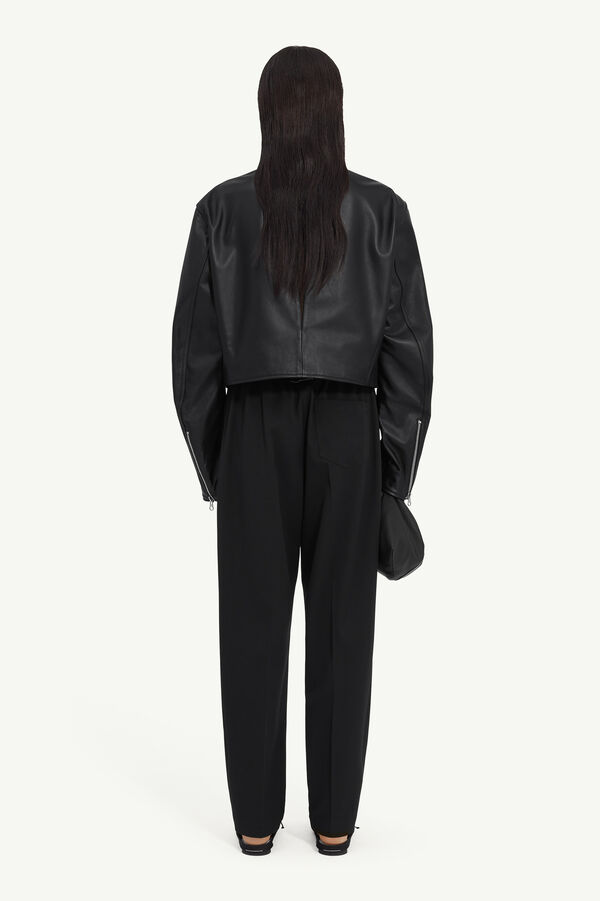 Maison Margiela Veste En Cuir Twist