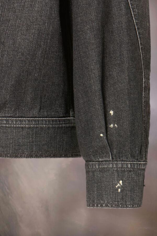 Maison Margiela Veste En Denim Effet Usé