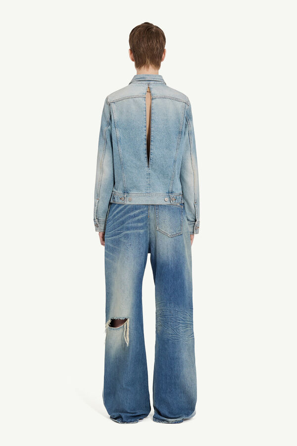 Maison Margiela Veste En Denim Twist