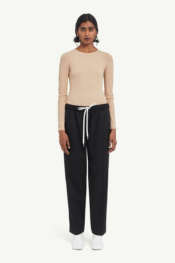 Maison Margiela Pantalon De Tailleur Avec Cordon De Serrage