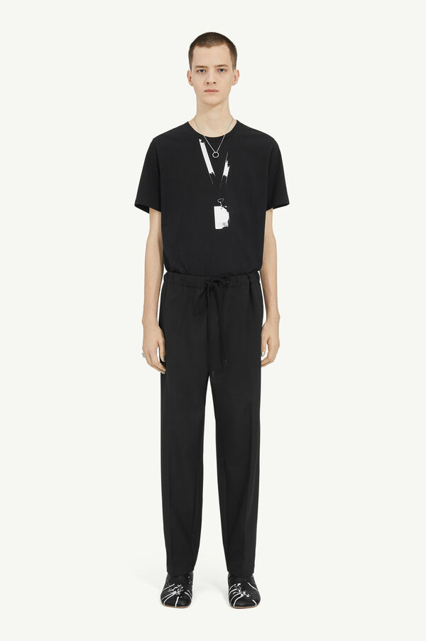 Maison Margiela Pantalon De Tailleur Fuselé En Laine