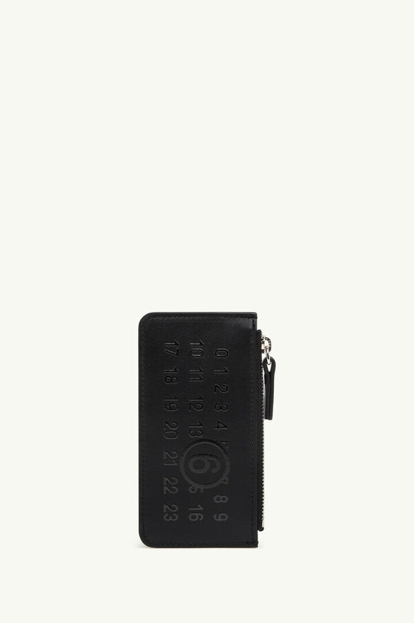 Maison Margiela Porte-cartes Zippé Avec Numeric Signature