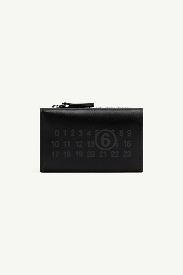 Maison Margiela Portefeuille à Trois Volets Avec Numeric Signature