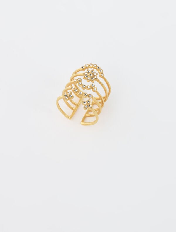 Maje Bague Jour De La Semaine Or