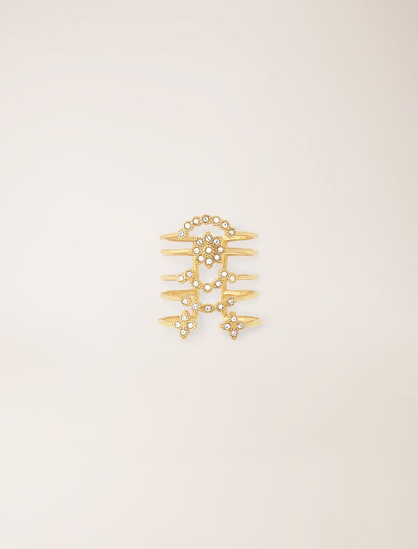 maje Bague jour de la semaine Or